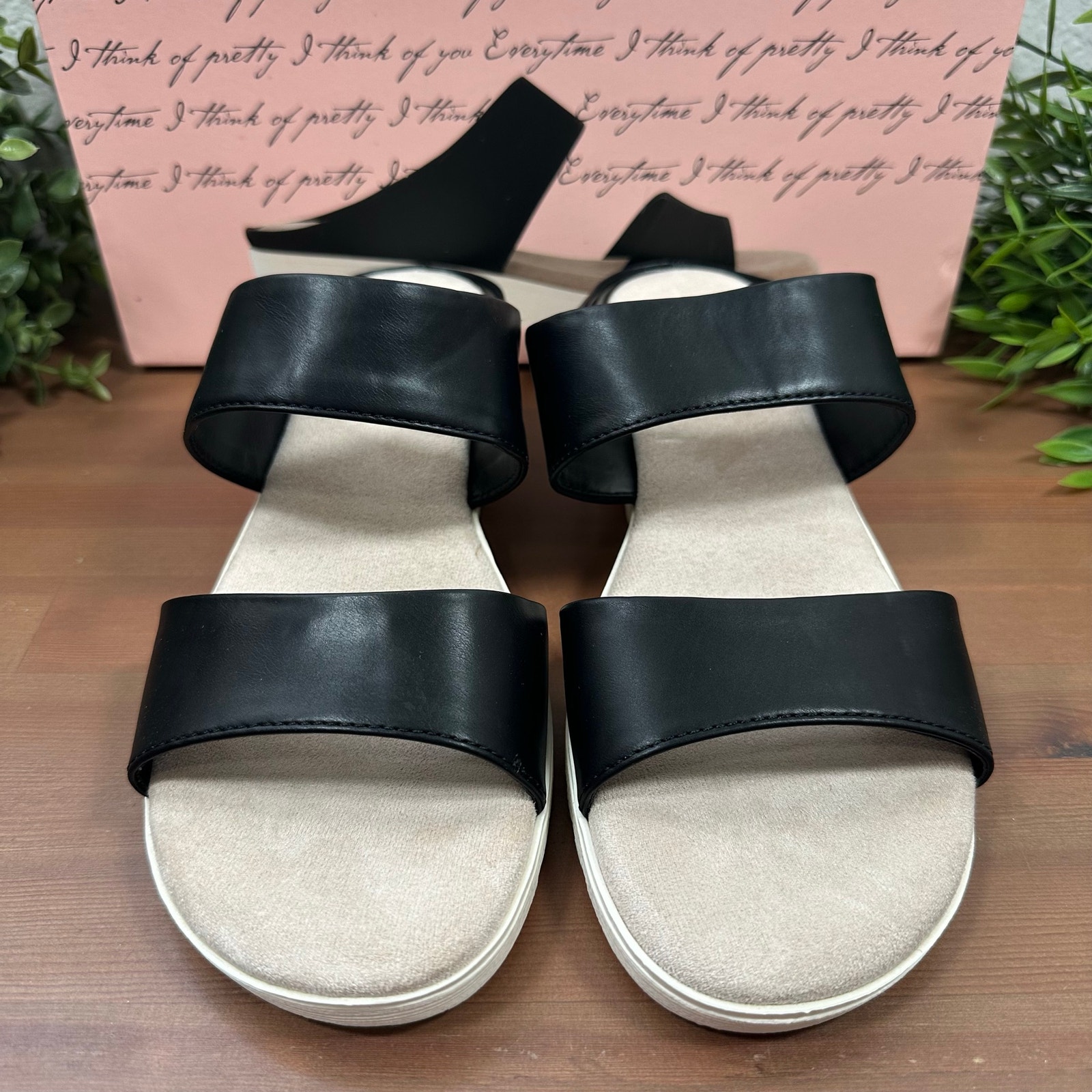 Kensie Women's Endy Slide Sandals Black Size 8 — image 3 of 6